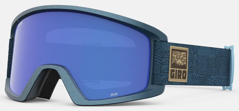 Giro DYLAN Skibrille Ano Harbor Blue Adventure Grid + Ersatzscheibe Damen