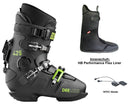 Deeluxe Track 425 Hardboot Schwarz HP-Flex Innenschuh Optional Intec Absatz