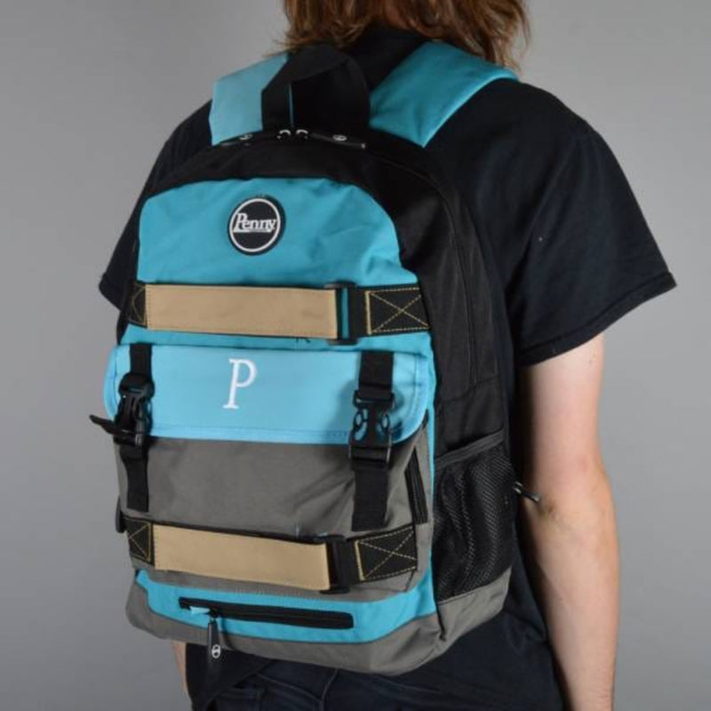 Penny POUCH BACKPACK - Pennyboards - 20L blue brown black