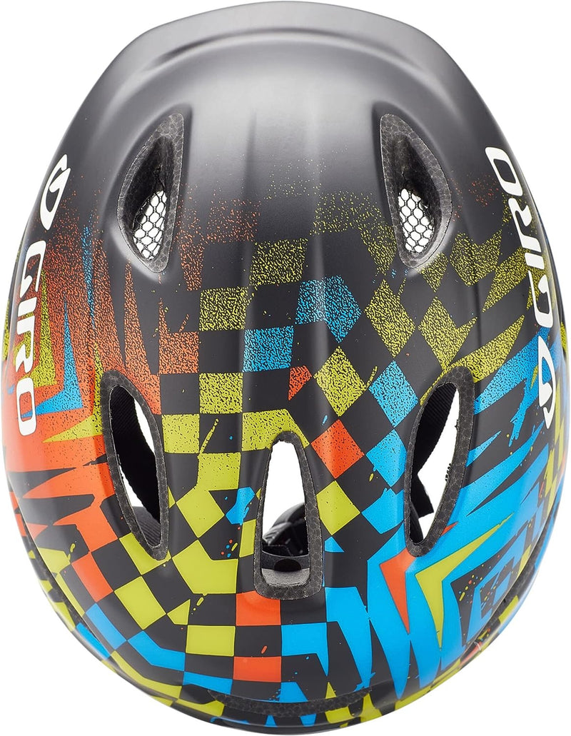 Giro SCAMP MIPS Fahrradhelm matte black check fade Gr. S (49-53 cm) Kinder