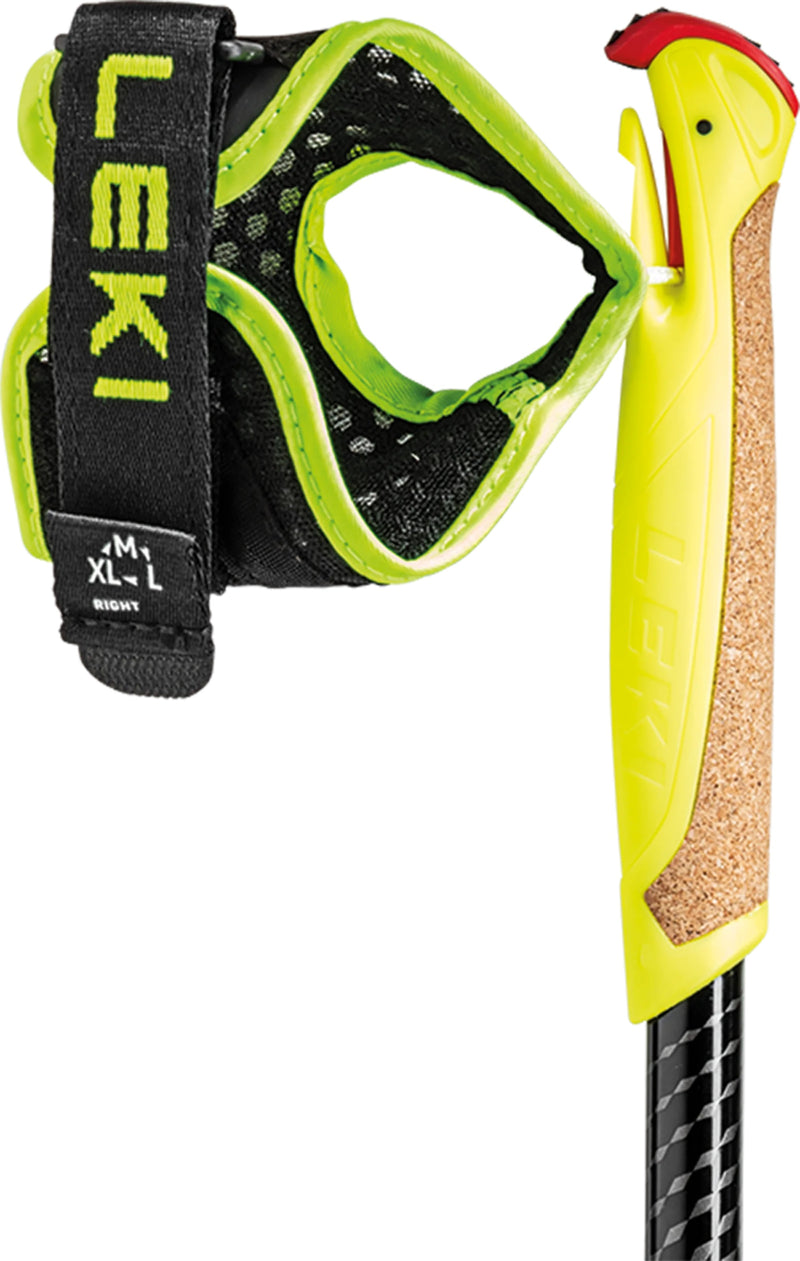 Leki EVOTRAIL FX.One TA Trailrunningstöcke  black-neonyellow-dark anthracite (110-130 cm) Unisex