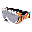 uvex G.GL 300 TO Skibrille Weiß/Orange Unisex + Wechselscheibe Silber wht