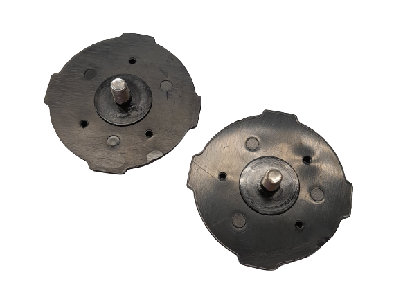 Slokker Screwplates - Schrauben-Set für Skihelme black