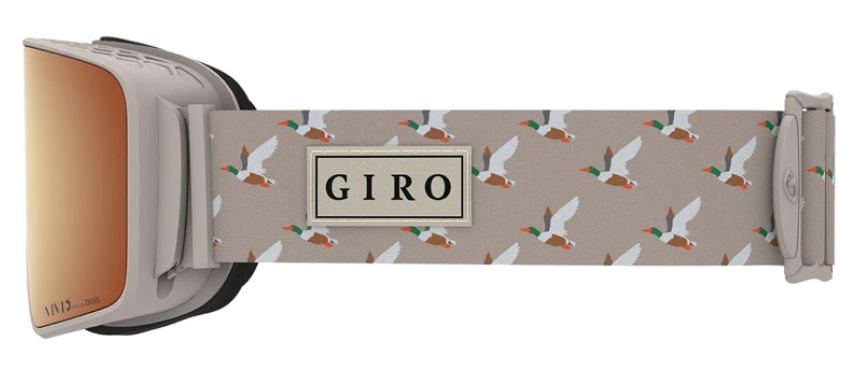 Giro METHOD Skibrille micro duck (ohne Ersatzscheibe) OTG Unisex