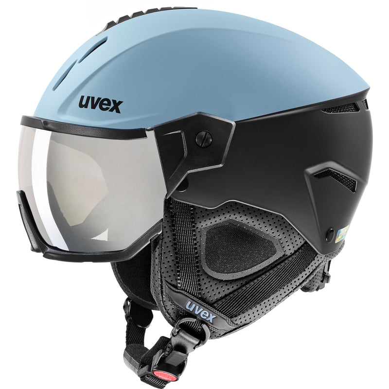 uvex INSTINCT VISOR Ski-Snowboardhelm glacier black mat Unisex