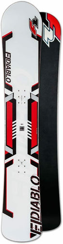F2 EL DIABLO 161cm - Unisex Alpinboard Weiß Rot