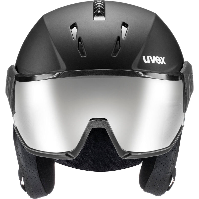 uvex INSTINCT VISOR Ski-Snowboardhelm black mat Unisex