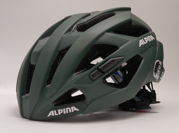 Alpina VALPAROLA PUSHBIKERS V Fahrradhelm dark green Gr. (58-63 cm) Unisex