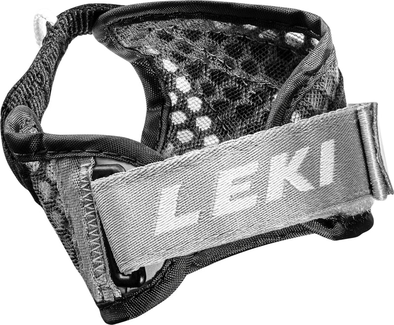 Leki FRAME STRAP MESH TRIGGER 3D Ersatz Handschlaufe für Ski-Alpin Stöcke Paarweise lightgray-dark anthracite