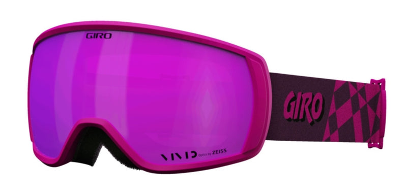 Giro FACET Skibrille pink cover up OTG Damen