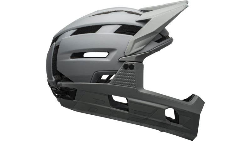 Bell SUPER AIR R SPHERICAL Fahrradhelm mat/gl grays Unisex