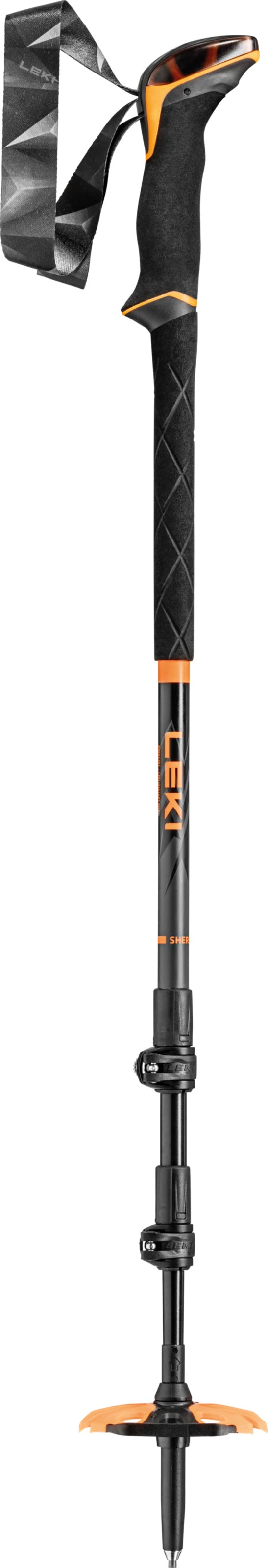 Leki SHERPA LITE Trekkingstöcke neon orange-black-denim blue (100-135 cm) Unisex