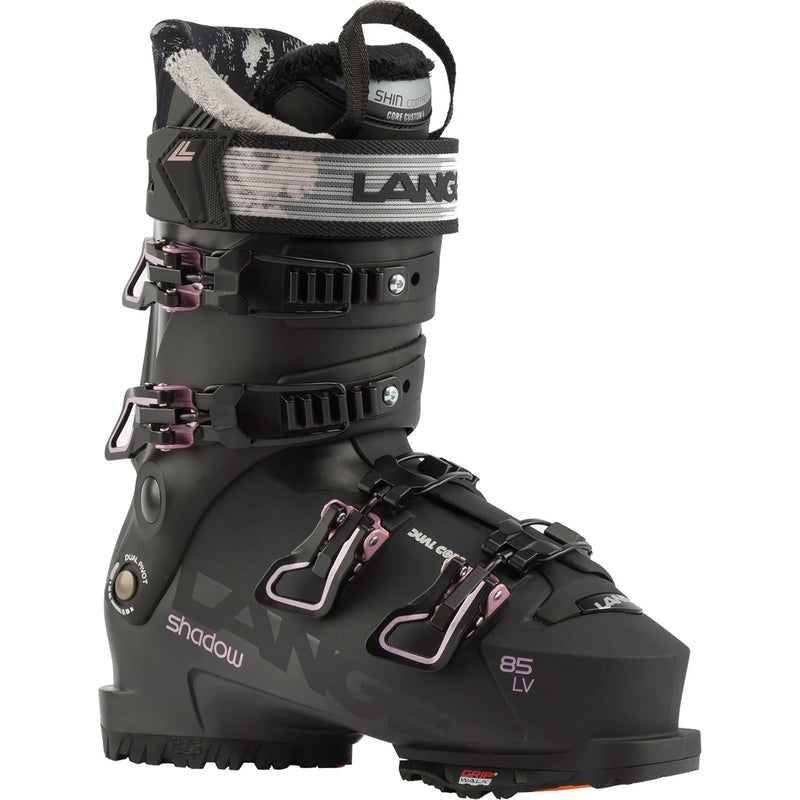 Lange SHADOW 85 W LV GW Skischuh black metal pink Damen