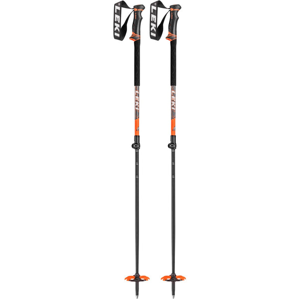 Leki HELICON LITE Touringstöcke dunkelanthrazit-orange-weiß 110-145 cm