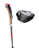 Leki INSTRUCTOR LITE Nordic Walking Stöcke dark anthracite-silver grey-bright red (100-125 cm) Unisex