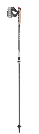 Leki INSTRUCTOR LITE Nordic Walking black-white-orange (100-125 cm) Unisex