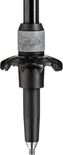 Leki KHUMBU LITE AS Trekkingstöcke black-petrol-dark anthracite (100-135 cm) Unisex