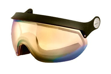 Slokker MF Multilayer + Photocome Wechselvisier für Skihelme black rainbow