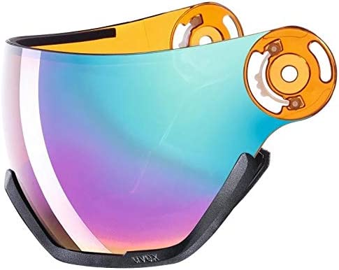 uvex HLMT 400 VISOR ESS Ersatzvisier für Ski-Snowboardhelm lgl/ltm rainbow