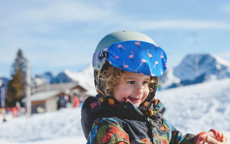 Gogglesoc FLAMINGO Soc Schutzhülle für Ski-,Snowboard oder Fahrradbrille