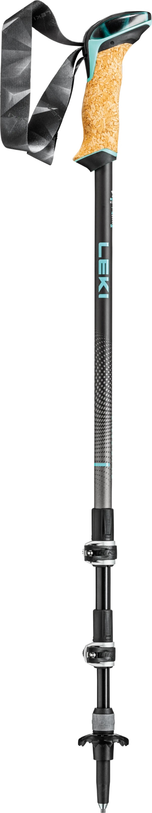 Leki CRESSIDA AS ALU Trekkingstöcke brown metallic chocolate brown mint (90-125 cm) Damen