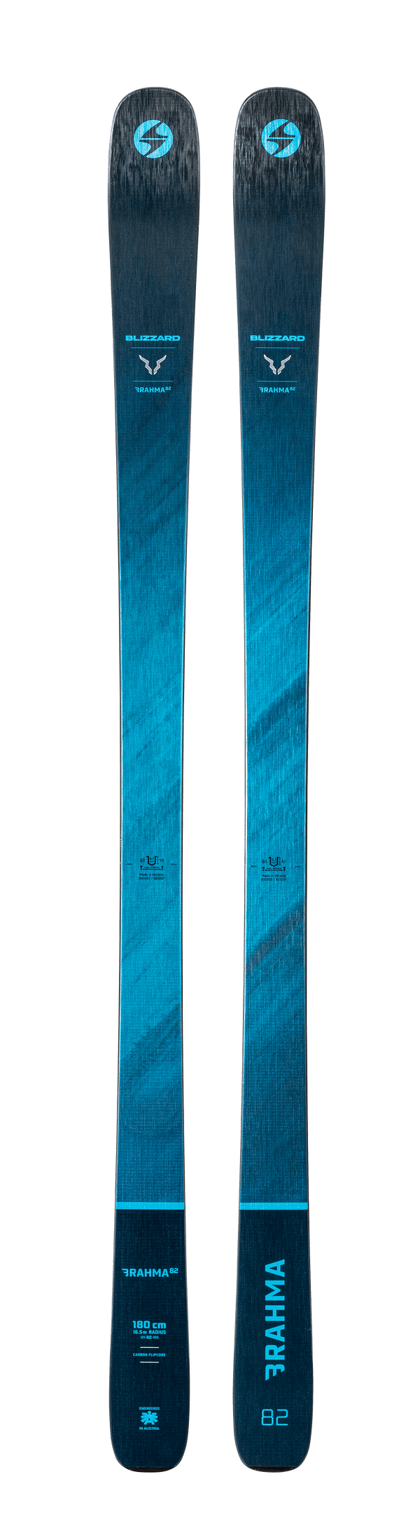 Blizzard Brahma 82 Flat Ski 180 cm Herren Skier Alpin Freeride