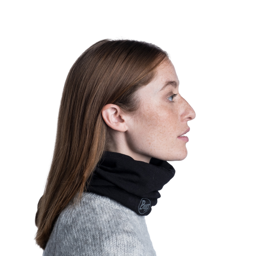 Buff MERINO MIDWEIGHT MULTIFUNKTIONSTUCH für Erwachsene solid black Gr. One Size