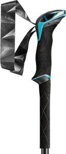 Leki MAKALU LIFE AS Wanderstöcke black-dark anthracite-petrol (100-135 cm) Unisex