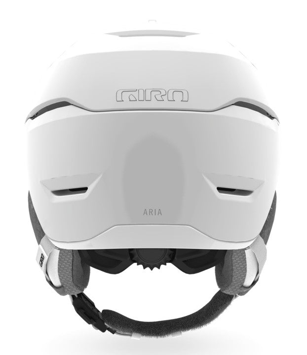 Giro ARIA SPHERICAL MIPS W Ski-Snowboardhelm matte white und VIVID ember Visier + Tragetasche Gr. M (55,5-59 cm) Damen