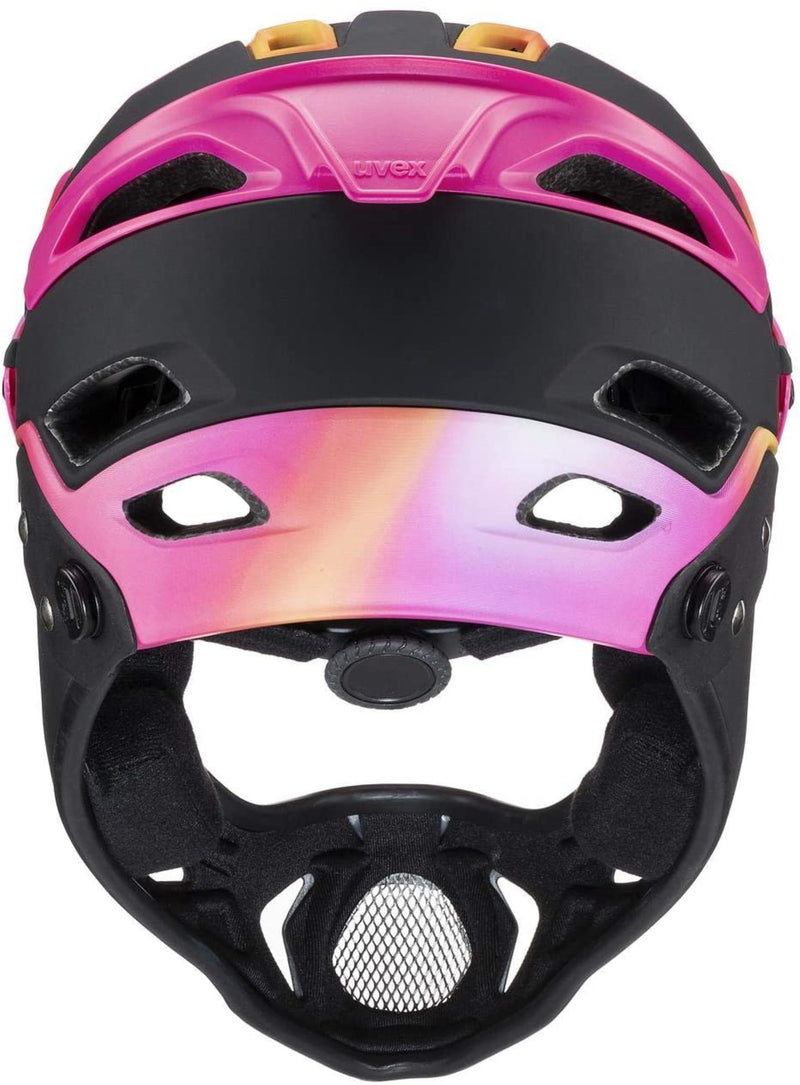 uvex JAKKYL HDE Mountainbikehelm future black mat pink Unisex