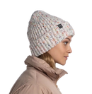 Buff KNITTED & FLEECE BEANIE für Erwachsene kim white Gr. One Size