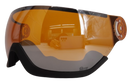 Alpina ARBER VISOR Q-Lite (Quattroflex Lite) S2 für Arber Ski- oder Snowboarvisierhelm orange silver Gr. EG