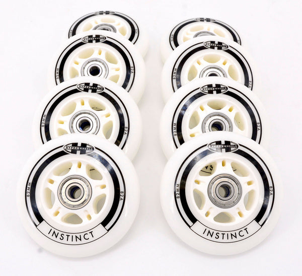 8er Set Hyper INSTINCT Rollenset 82mm/82A - ABEC9 + 8mm Spacer