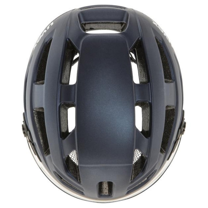 uvex FINALE VISOR VARIO Fahrradhelm deep space mat Unisex
