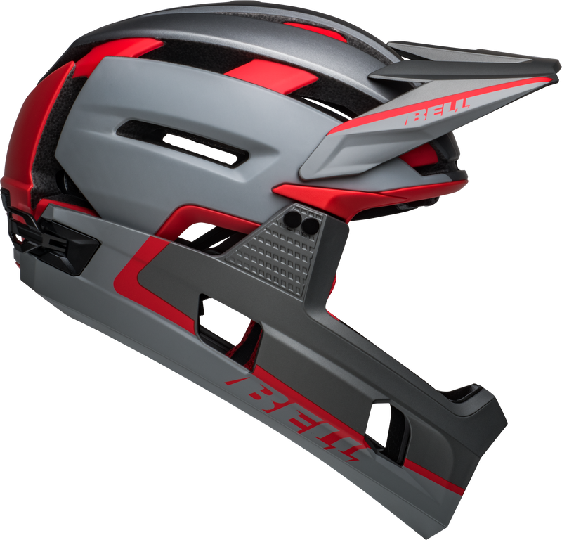 Bell SUPER AIR R SPHERICAL MIPS Fahrradhelm matte grey red Unisex