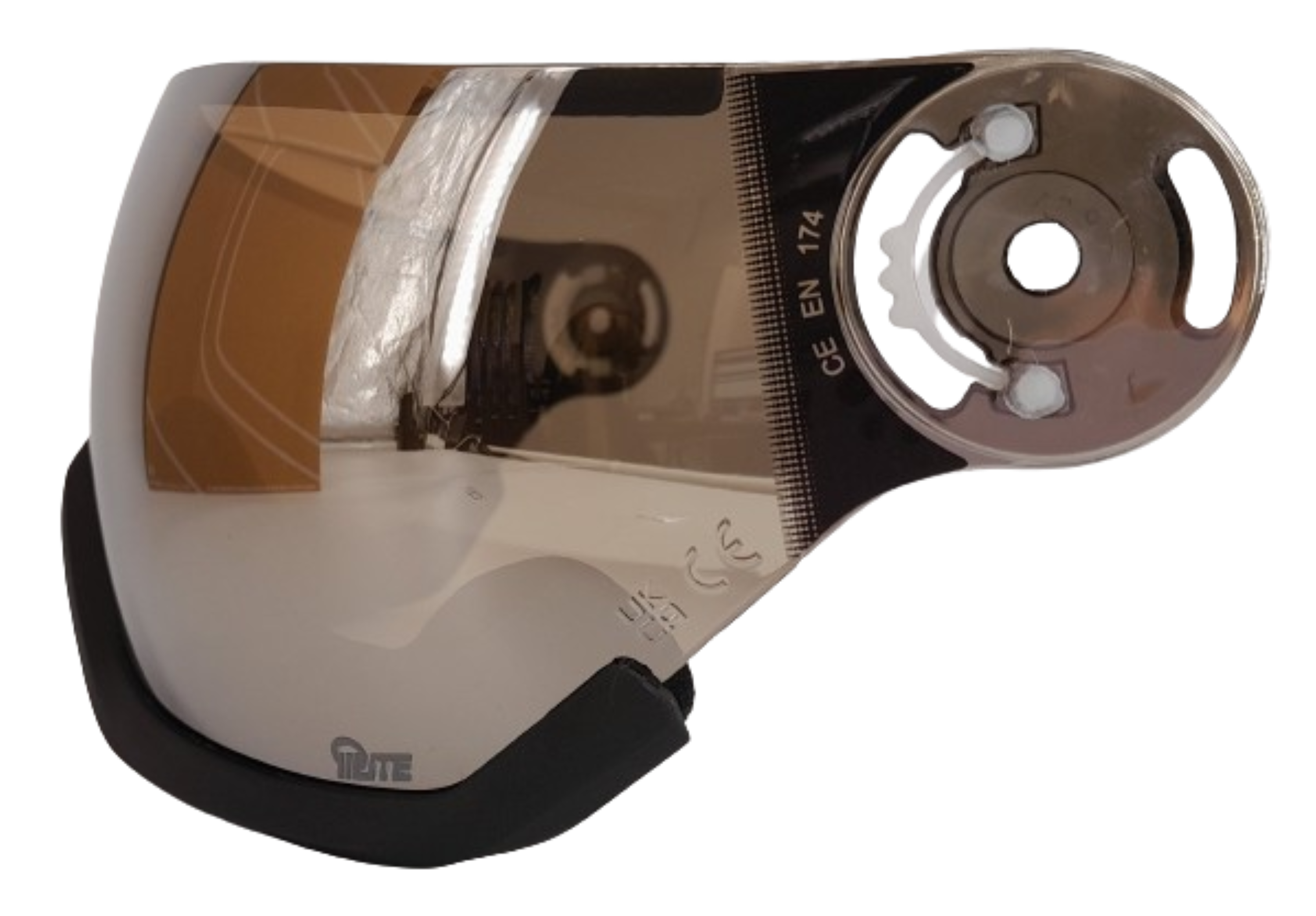 Alpina ARBER VISOR Q-Lite (Quattroflex Lite) S3 für Arber Ski- oder Snowboarvisierhelm silver grey Gr. EG