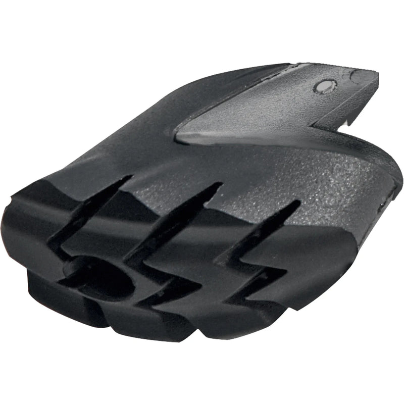 Leki Ersatzpad für Nordic Walking Stöcke Smart Tip Pad Paarweise Gummipuffer black j21