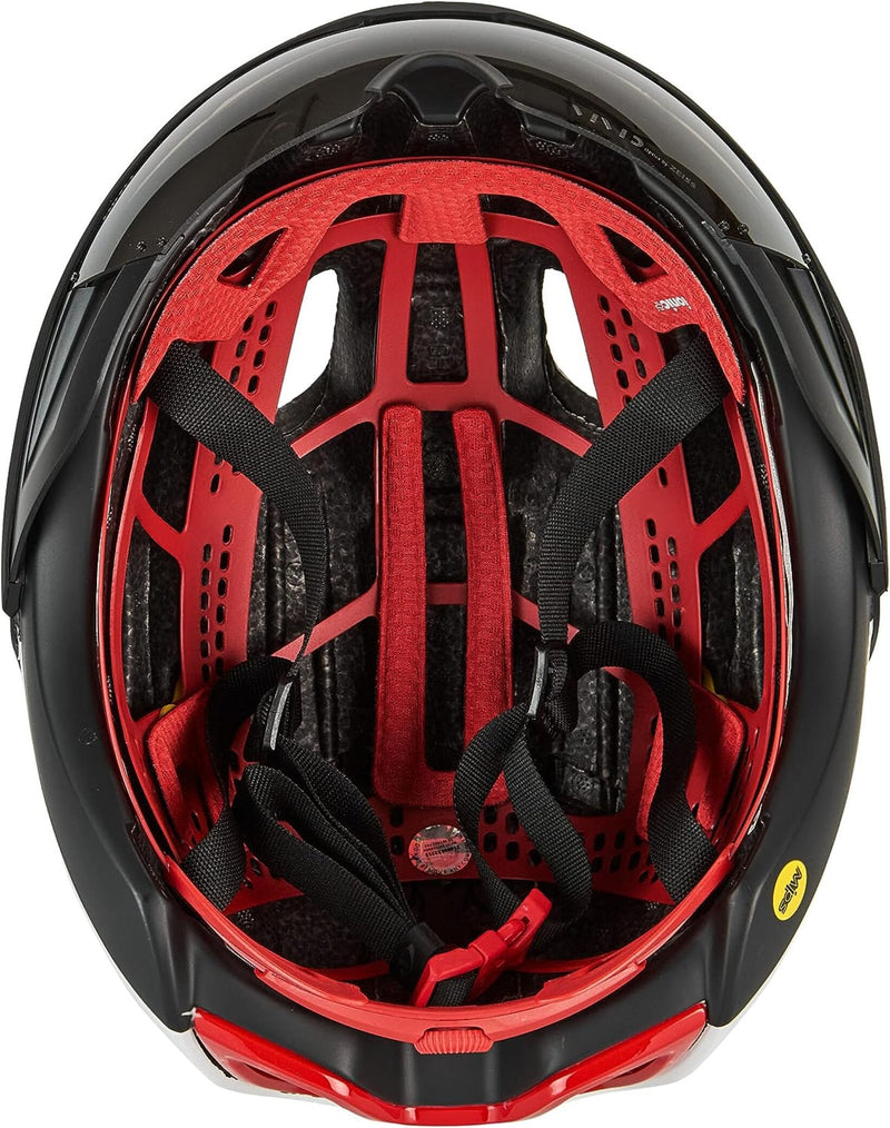 Giro VANQUISH Mips Fahrradhelm matte black white red Gr. M (55-59 cm) Herren