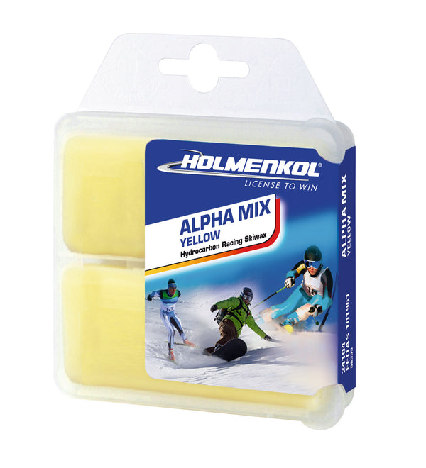 Holmenkol AlphaMix Yellow 2x35g Base Wax Heißwachs