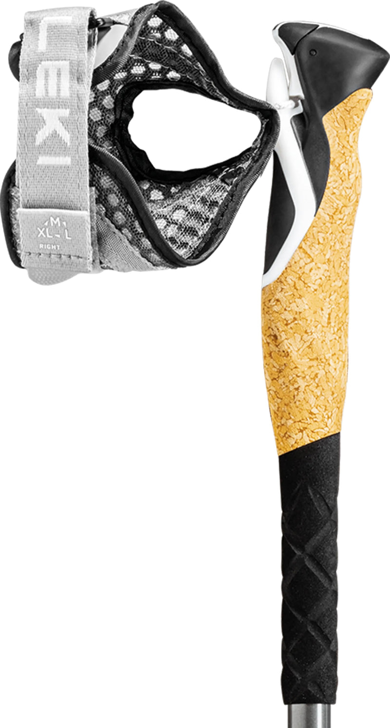 Leki CROSS TRAIL LITE TA Cross Trail black-white-light blue (110-130 cm) Unisex