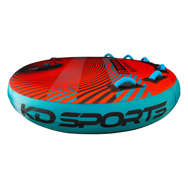 KD Sports HURRICANE "Soft Top" 3P Tube türkis orange