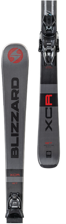 Blizzard XCR 167cm + Marker TLT 10 - Herren Ski Grau Schwarz