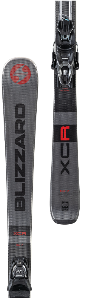 Blizzard XCR 167cm + Marker TLT 10 - Herren Ski Grau Schwarz