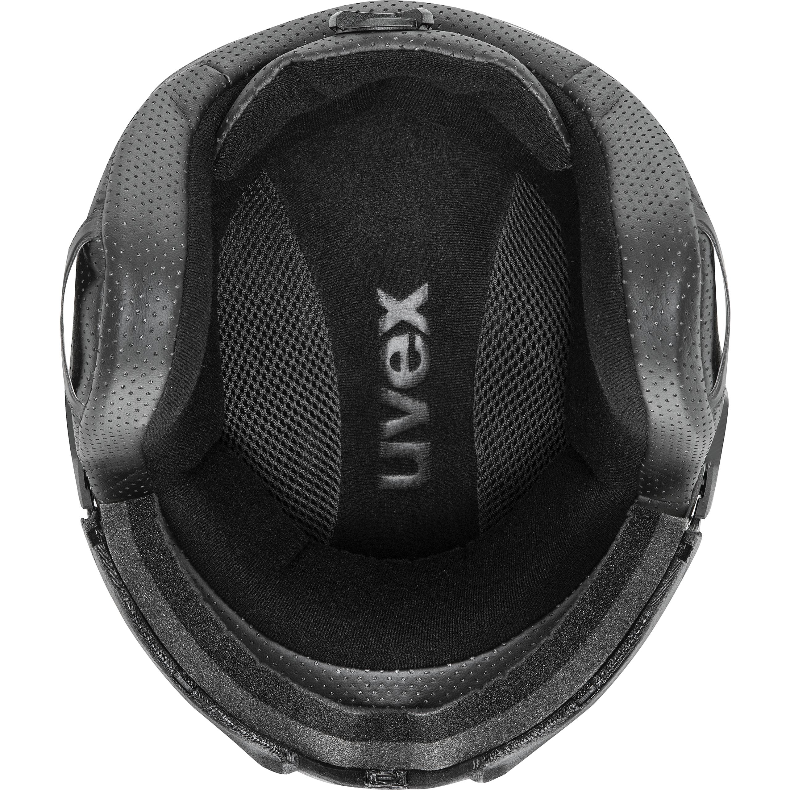 uvex INSTINCT VISOR Ski-Snowboardhelm black mat Unisex