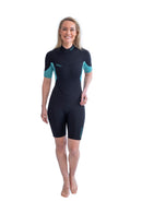 Jobe Sofia Shorty 3/2 mm Neoprenanzug Damen vintage teal