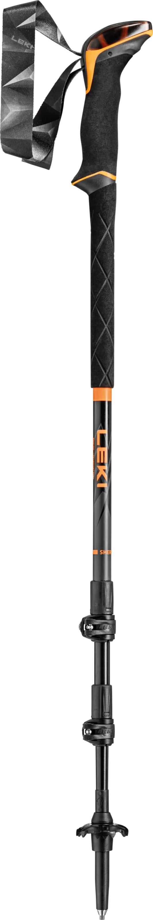 Leki SHERPA LITE Trekkingstöcke neon orange-black-denim blue (100-135 cm) Unisex