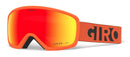 Giro RINGO JR. Skibrille orange black blocks OTG Jugend