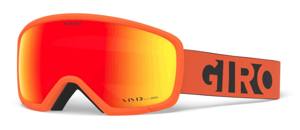 Giro RINGO JR. Skibrille orange black blocks OTG Jugend