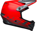 Bell BS FULL- 9 FUSION MIPS Full Face Fahrradhelm matte louver matte grey red Gr. M (55-57 cm) Unisex