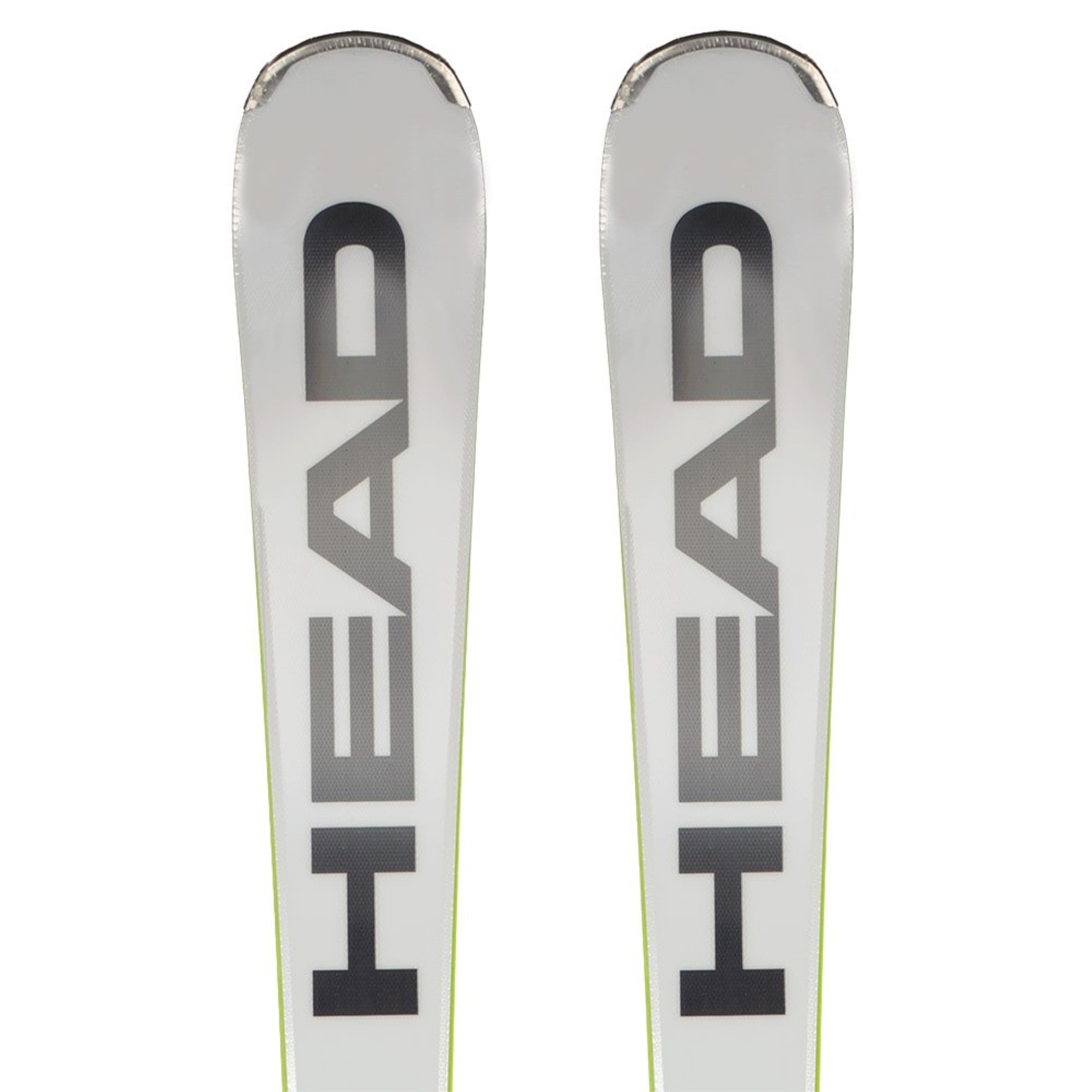 Head WC -World Cup- Rebels e.XSR SW LYT Ski + Bindung PR 11 GW black white neon yellow Unisex